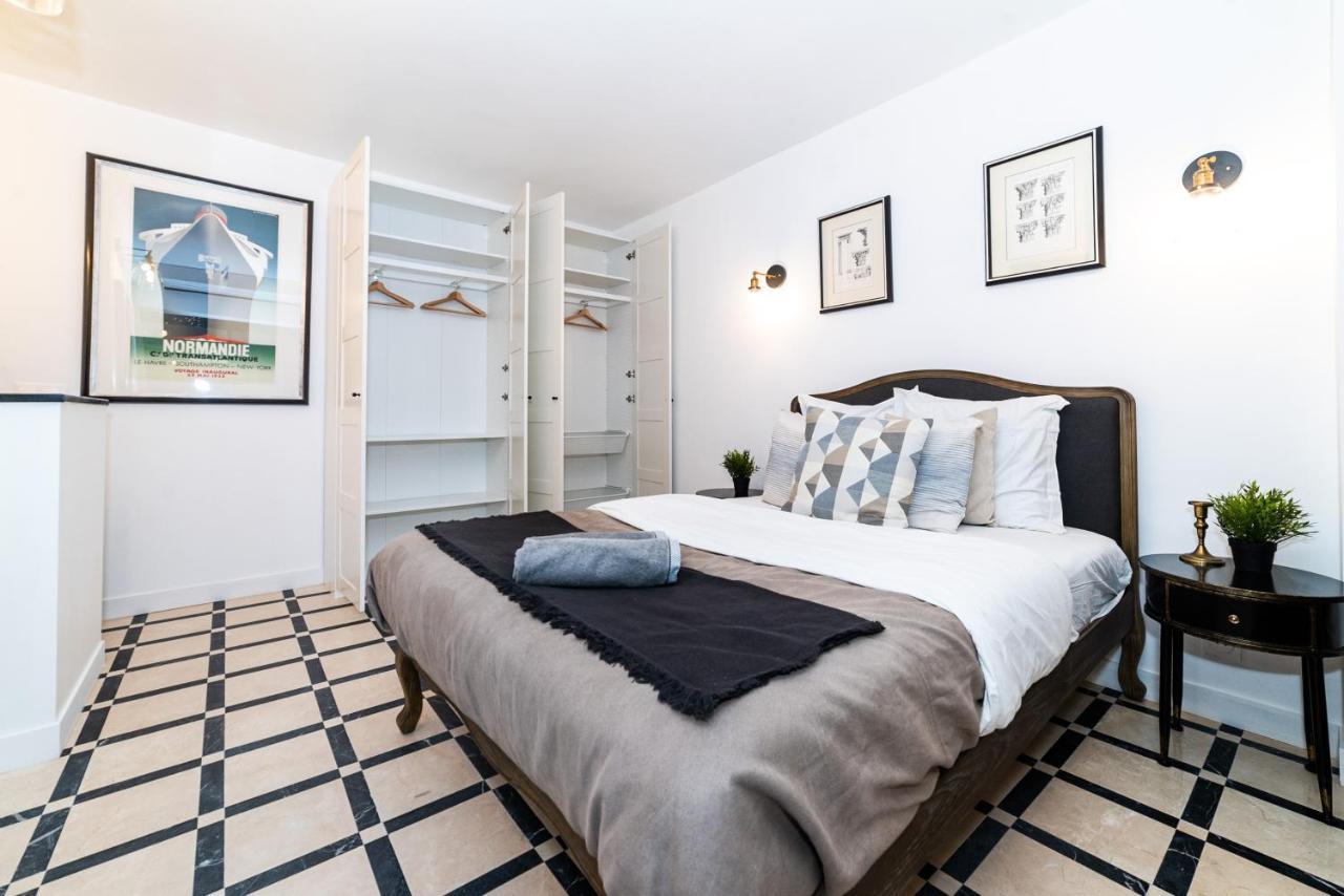 Ferienwohnung Luxurious Triplex - Marais & Montorgueil Paris Exterior foto
