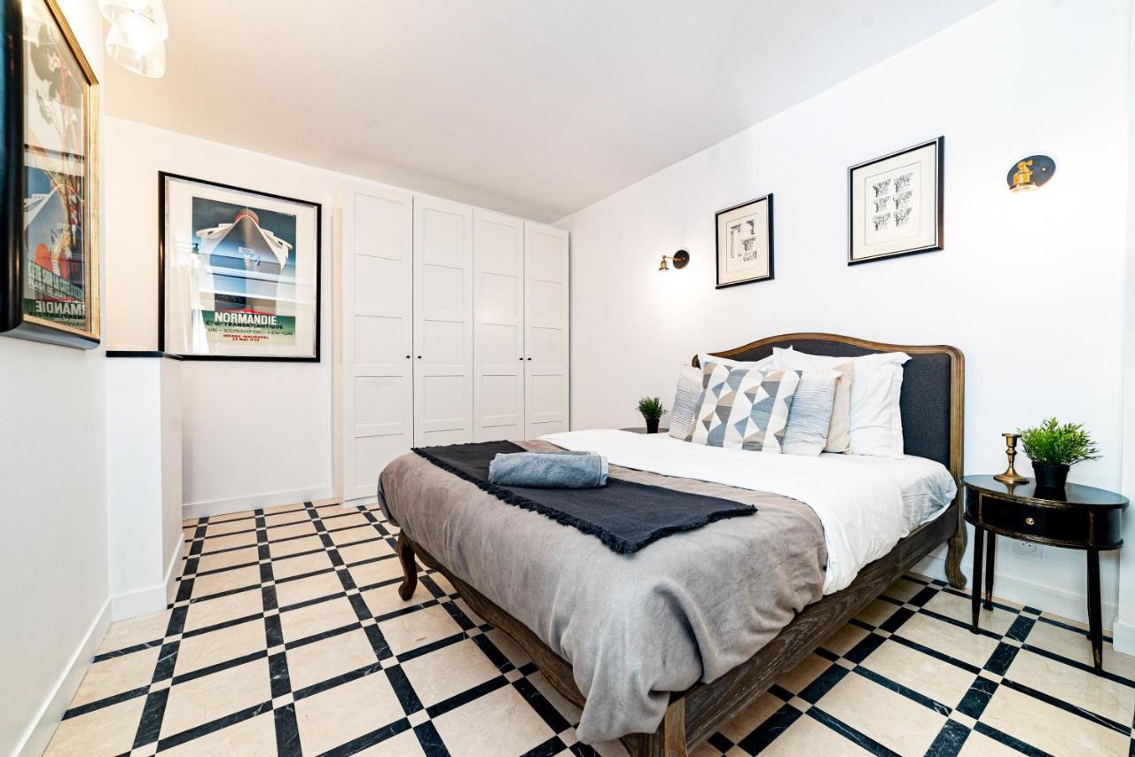 Ferienwohnung Luxurious Triplex - Marais & Montorgueil Paris Exterior foto