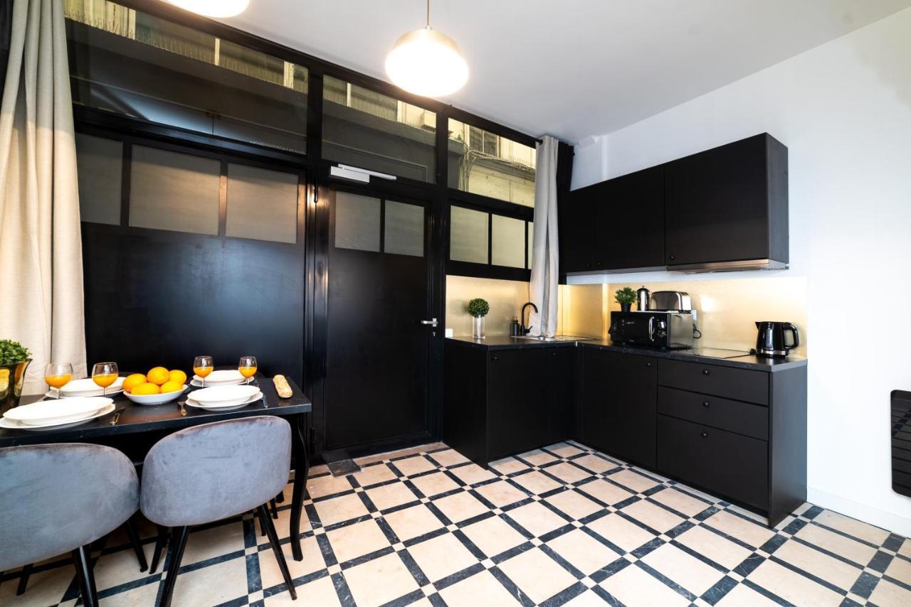 Ferienwohnung Luxurious Triplex - Marais & Montorgueil Paris Exterior foto