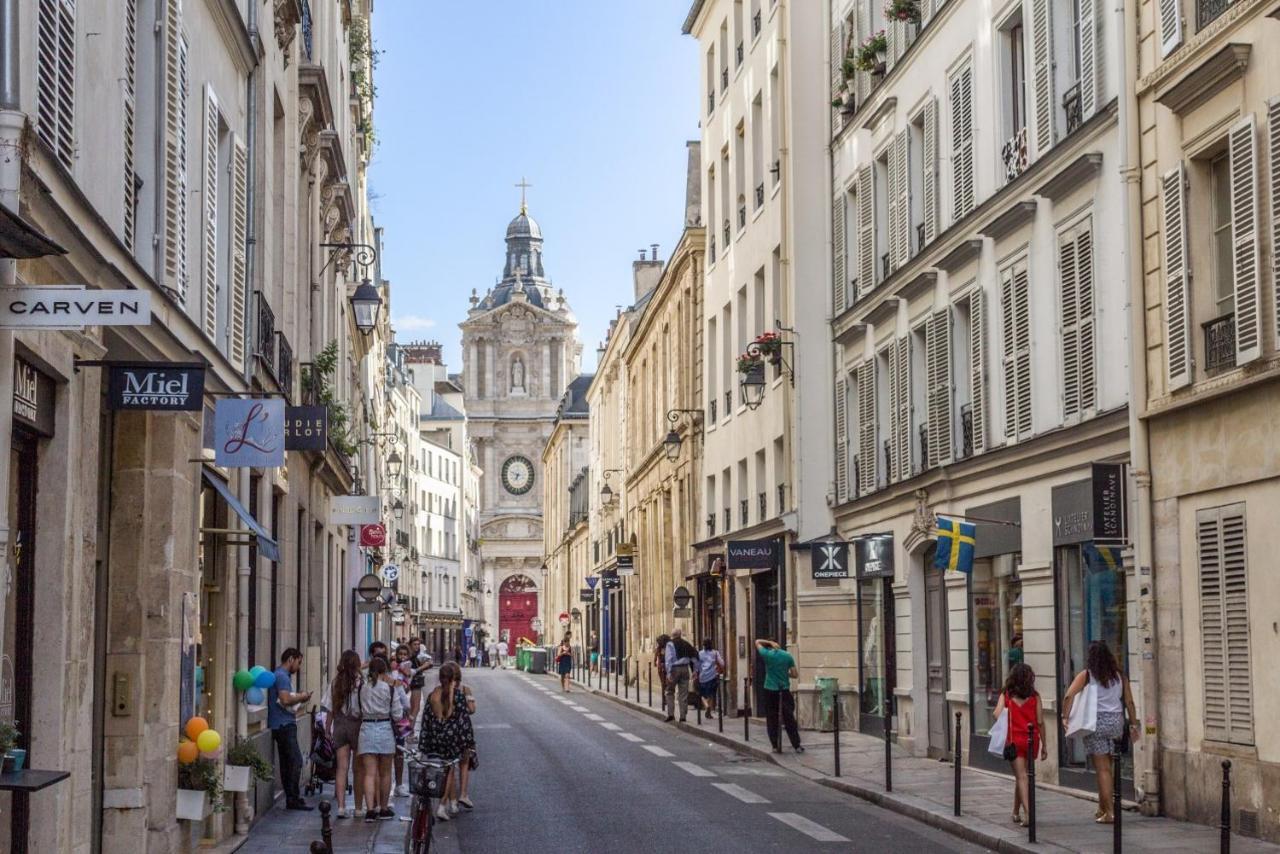Ferienwohnung Luxurious Triplex - Marais & Montorgueil Paris Exterior foto