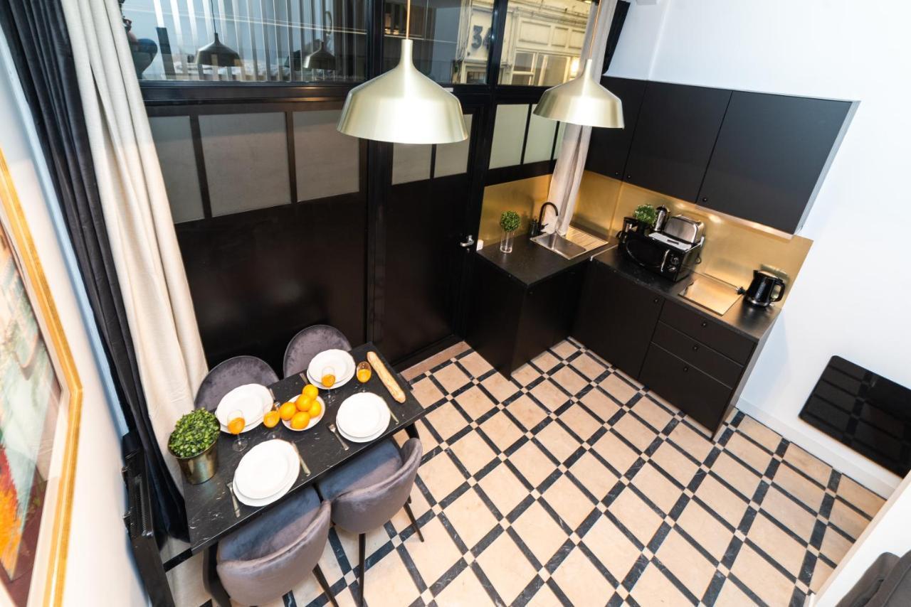 Ferienwohnung Luxurious Triplex - Marais & Montorgueil Paris Exterior foto